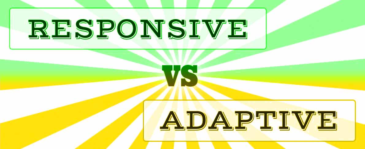 Responsive Website Design versus Adaptive Website Design